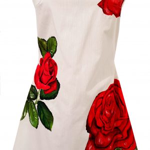 Rose - kézzel festett tubusruha (méret: L)
